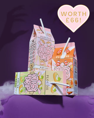 P.Louise Juicy Drip Lip Mask & Lip Scrub - Halloween Trio