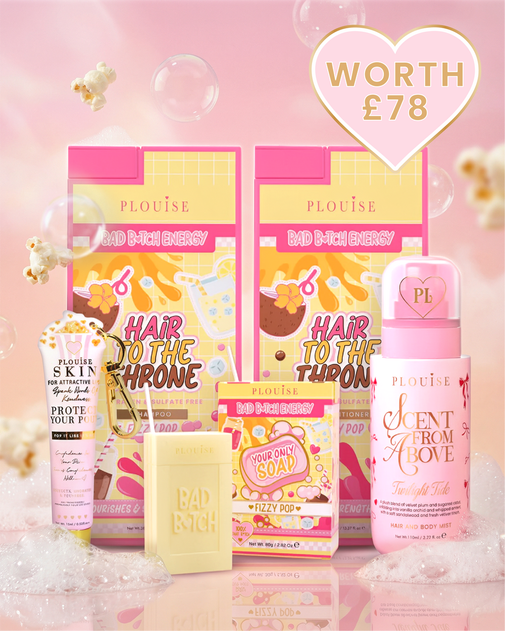 Coffret Wash Spritz & Kiss