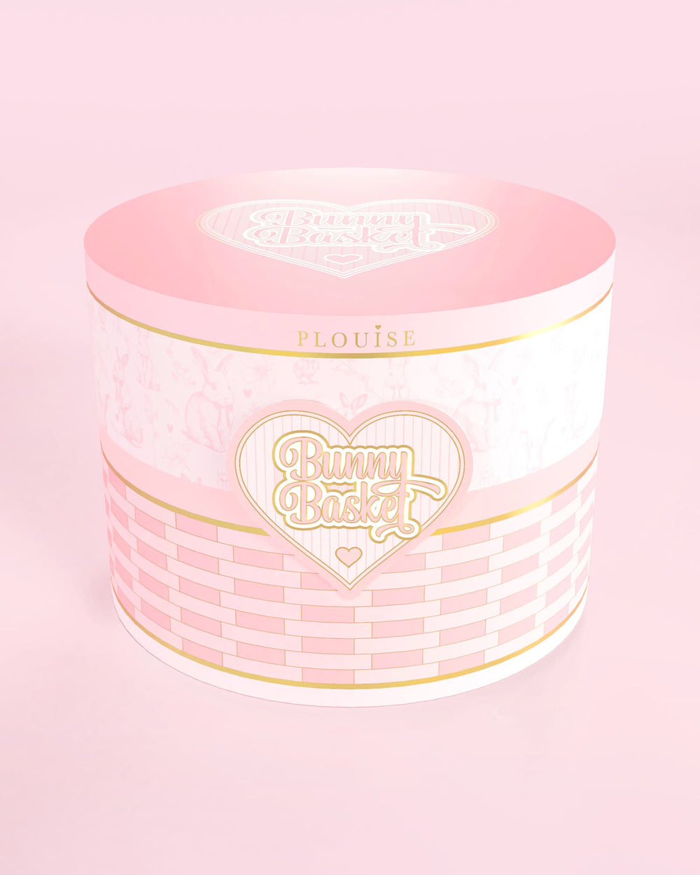 Panier de Pâques rose P.Louise Bunny Basket