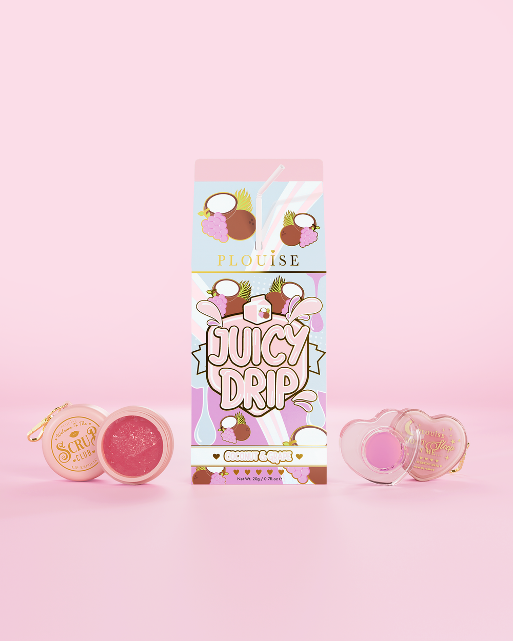 Duo gommage et masque pour les lèvres Juicy Drip