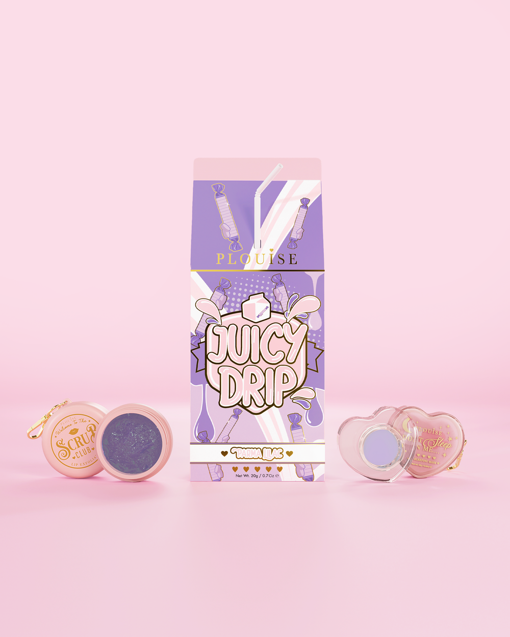 Duo gommage et masque pour les lèvres Juicy Drip