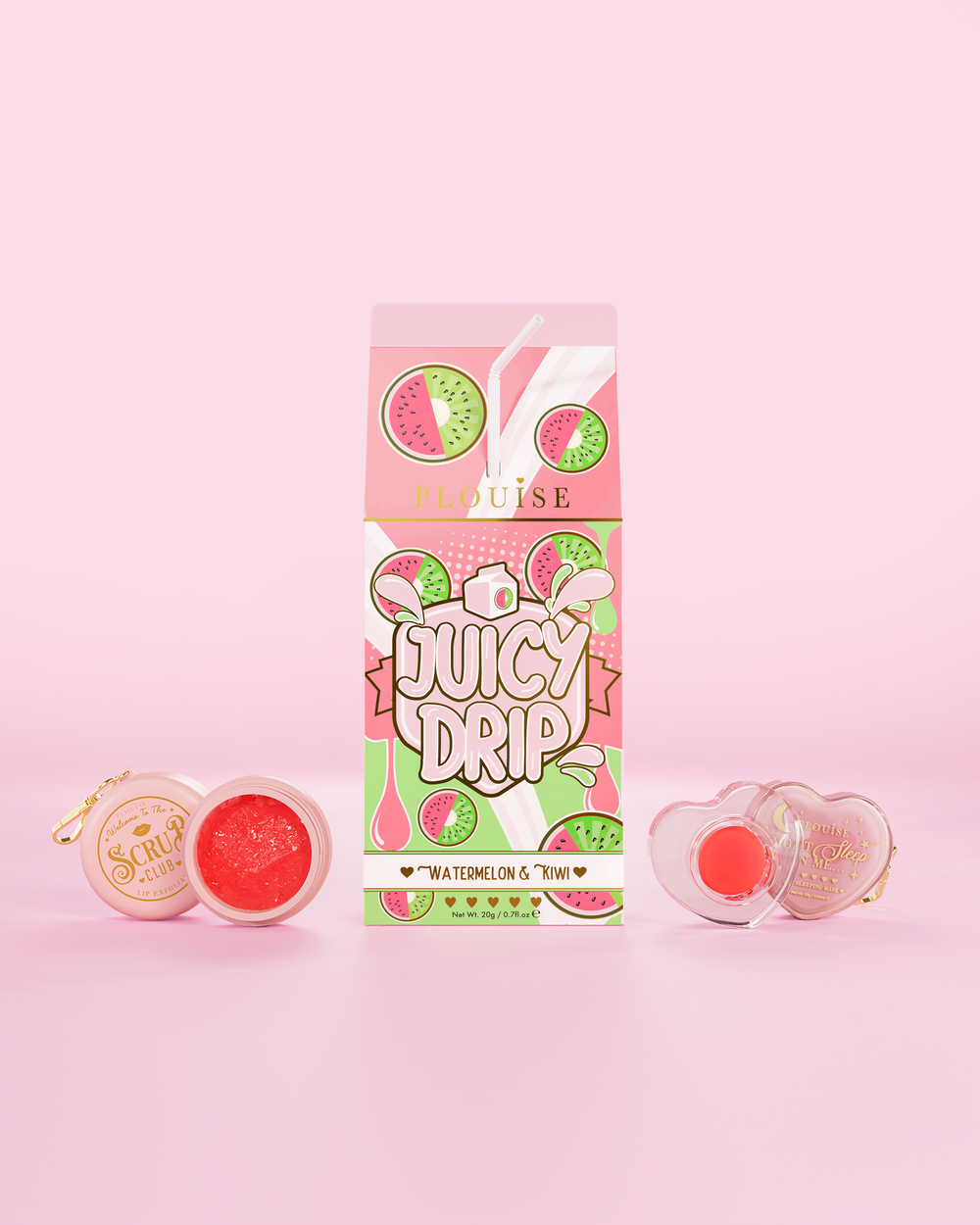 Duo gommage et masque pour les lèvres Juicy Drip