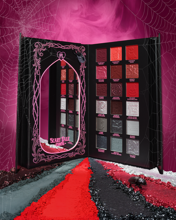 Palette de fards à paupières Halloween avec fin de conte effrayant
