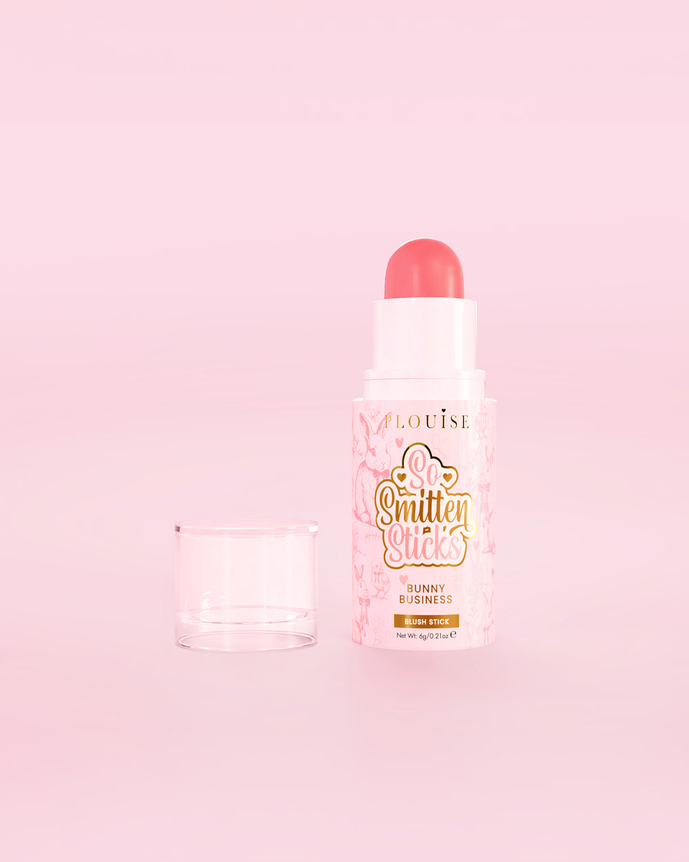 P.Louise So Smitten Blush Stick dans la teinte Bunny Business