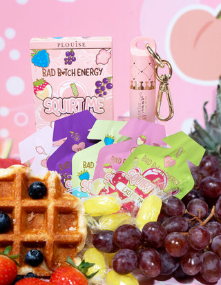 Coffret porte-clés P.Louise avec huile à lèvres et recharge