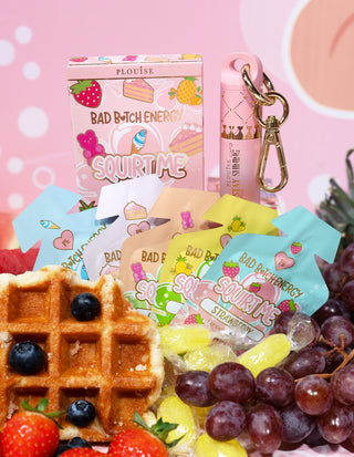 Coffret porte-clés P.Louise avec huile à lèvres et recharge