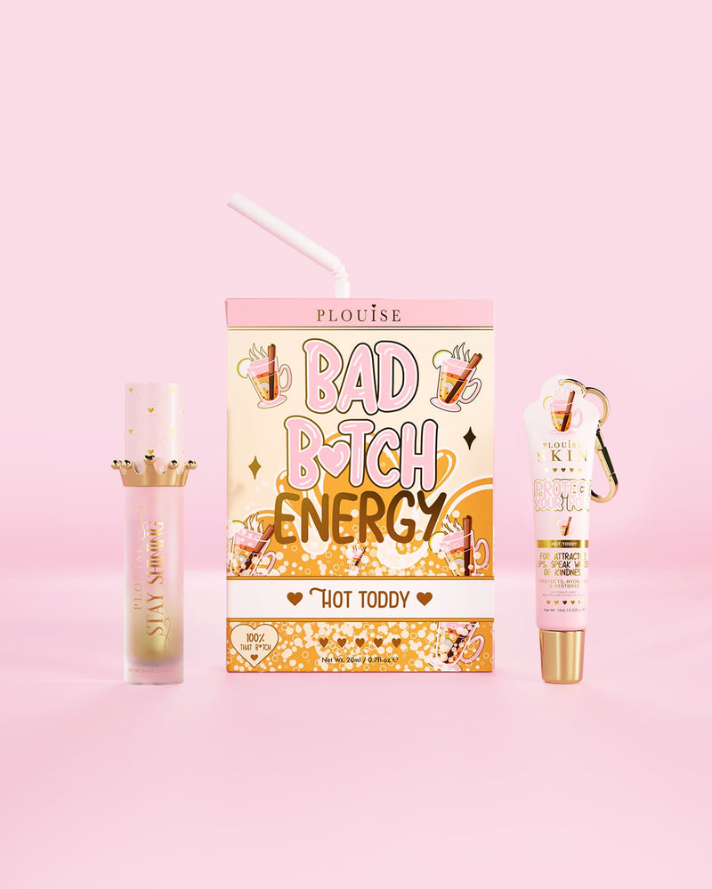 Bad Bitch Energy Lip Conditioner & Lip Oil Duo - Hot Toddy