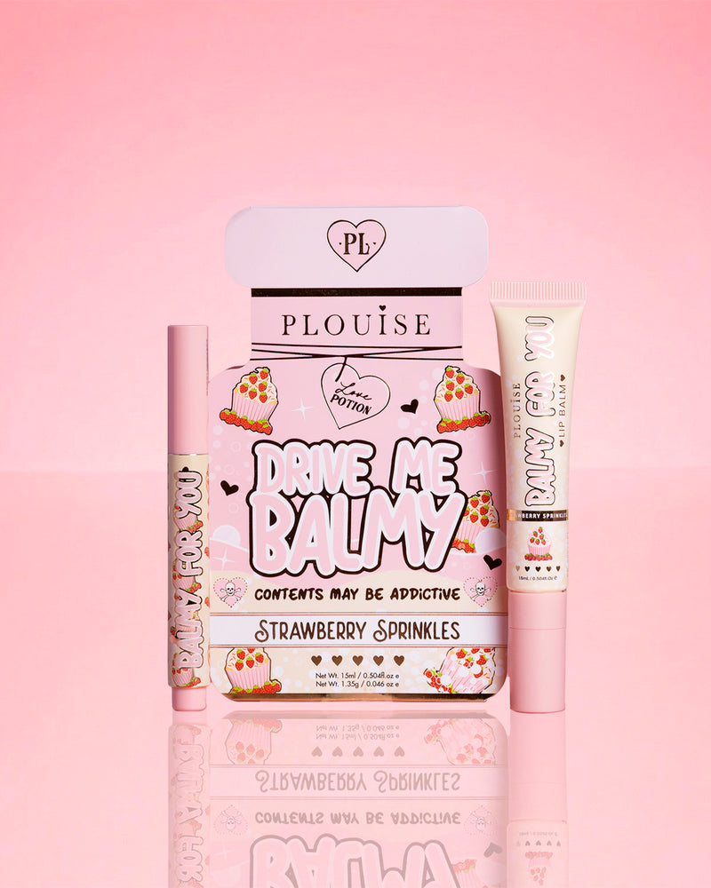 Duo pour les lèvres Drive Me Balmy de Strawberry Sprinkles