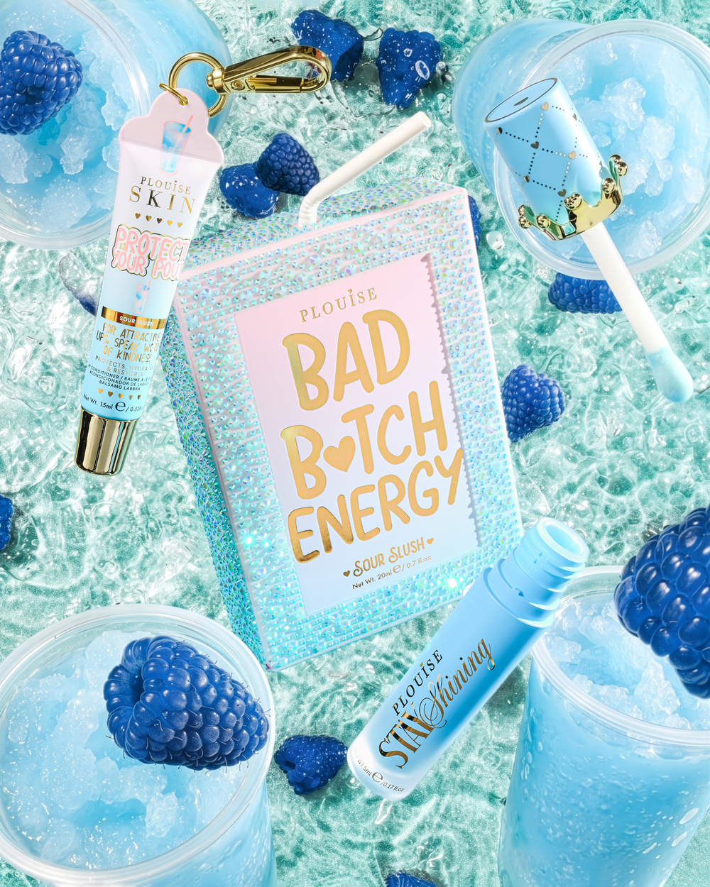 Crystal Bad Bitch Energy Lip Duo Sour Slush (100% off)