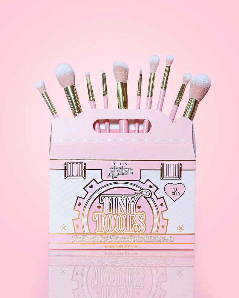 Tiny Tools Ensemble de 10 pinceaux de maquillage pour débutants