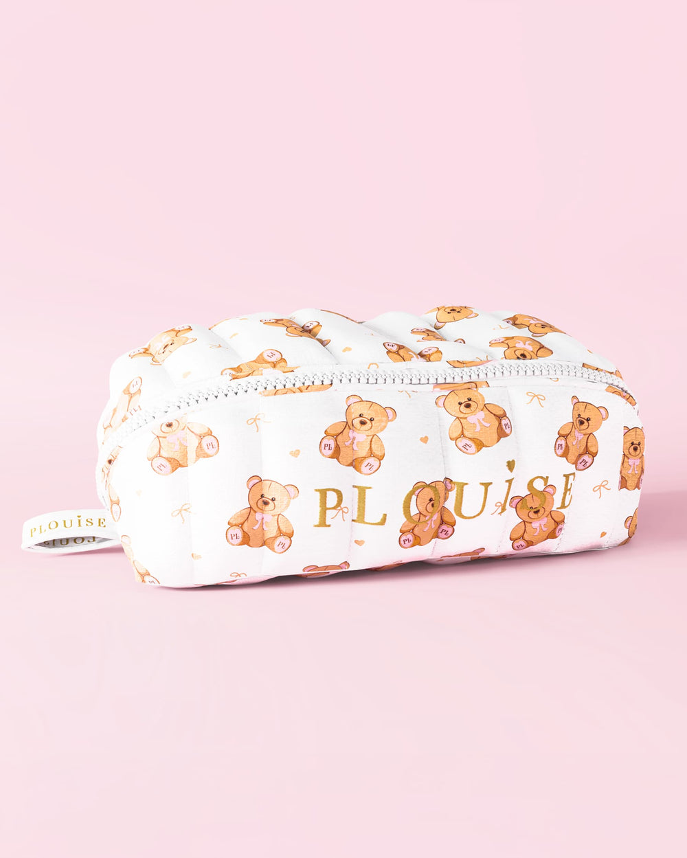 Trousse de soins de la peau et de maquillage Teddy Bear la plus douce au toucher