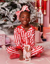 Pyjama de Noël pour enfants en forme de canne à sucre