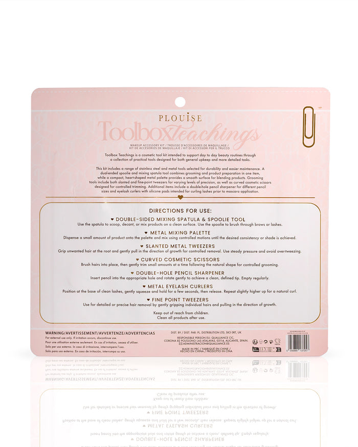 Retour aux affaires Boîte à outils Enseignements Trousse à outils de maquillage et de beauté