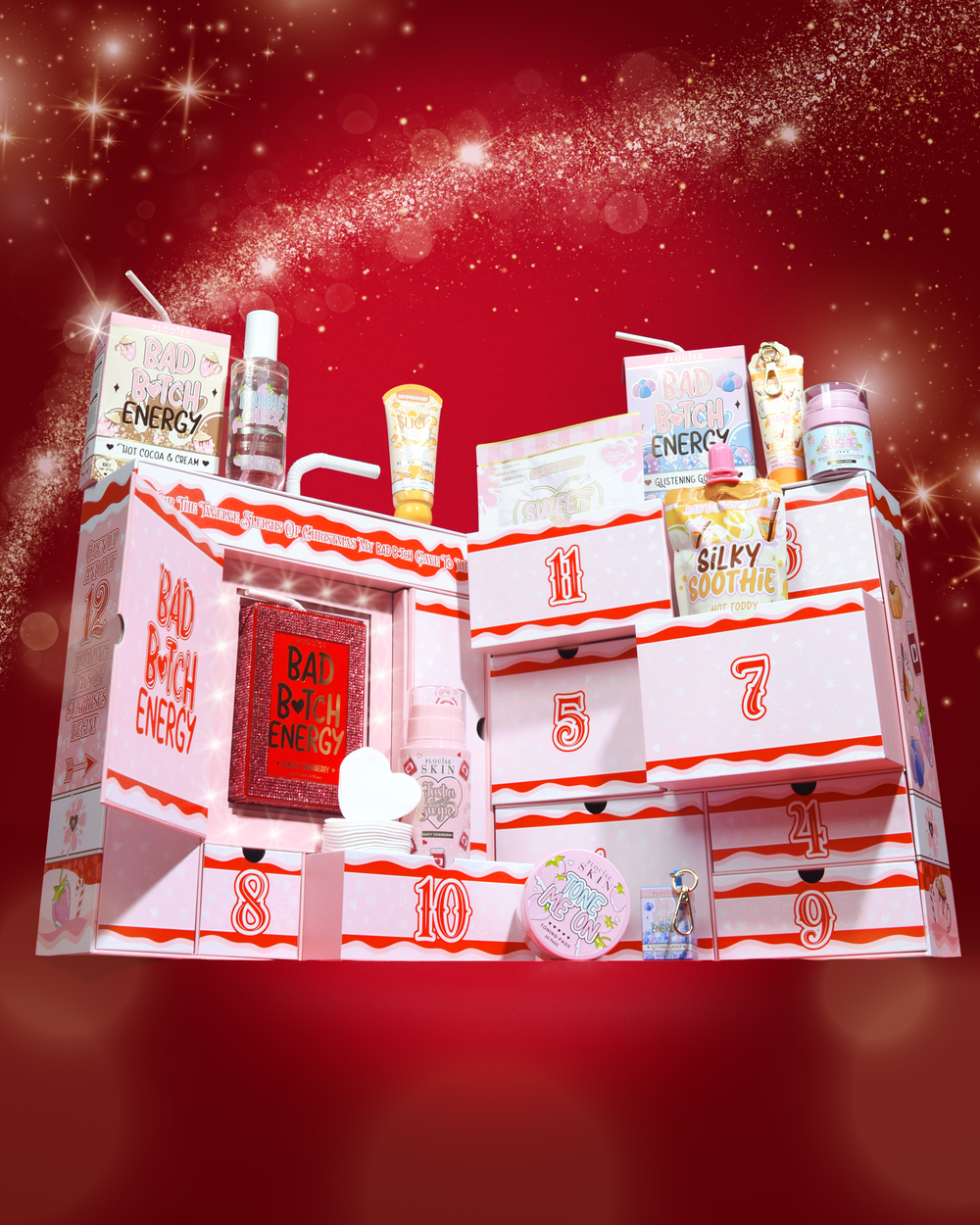 12 Sleighs Of Christmas Calendrier de l'Avent Bad Bitch Skincare 2025