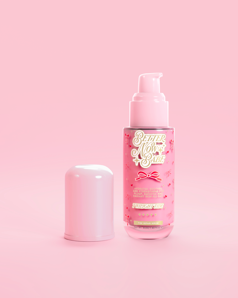 Kit d'essentiels de soins de la peau et sac à nœud