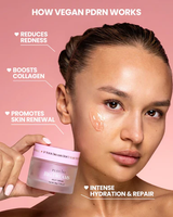 Avantages de la crème hydratante à la gelée PDRN au collagène et végétalien Big Dreams