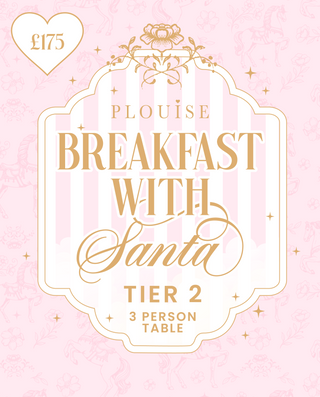 P.Louise Empire - Breakfast With Santa - Tier 2 3 Person Table