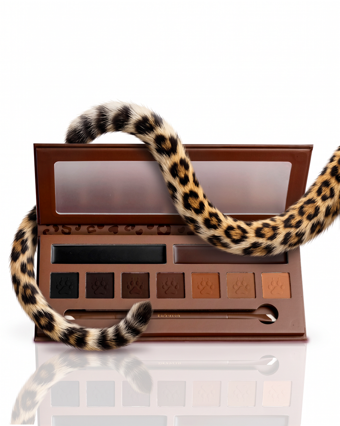 Cheetah Smoke Show Smokey Liner Palette et ensemble de pinceaux