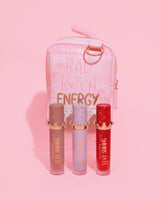 Trio et sac d'huiles pour les lèvres Gloss Boss Stay Shining