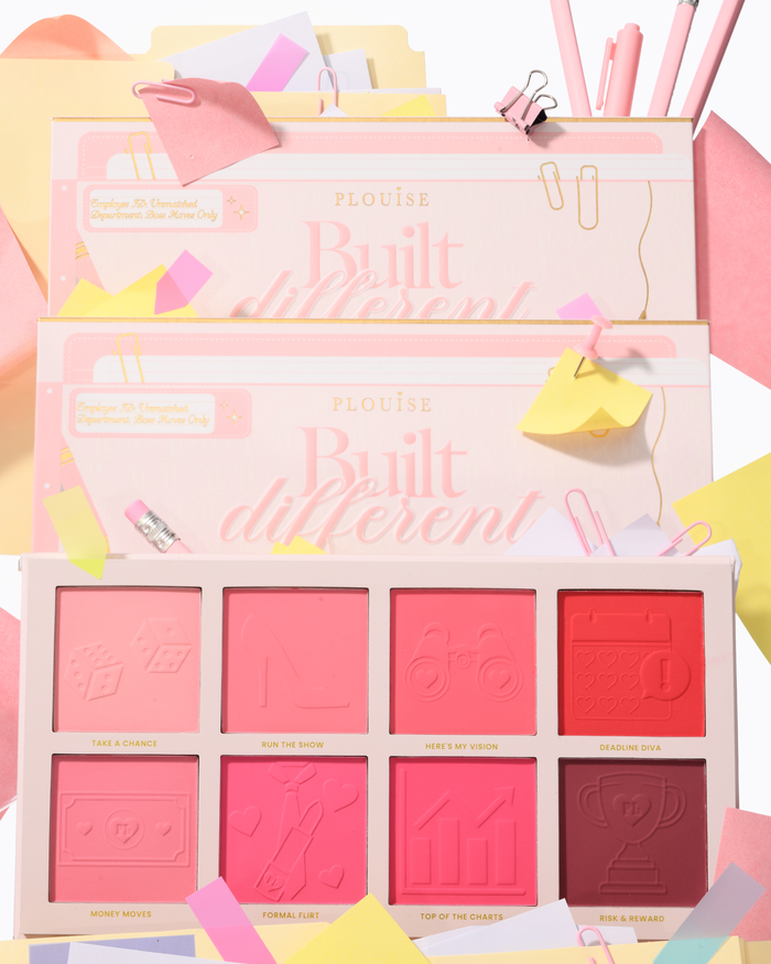 P.Louise Back to Business a créé une palette de fards à joues différente