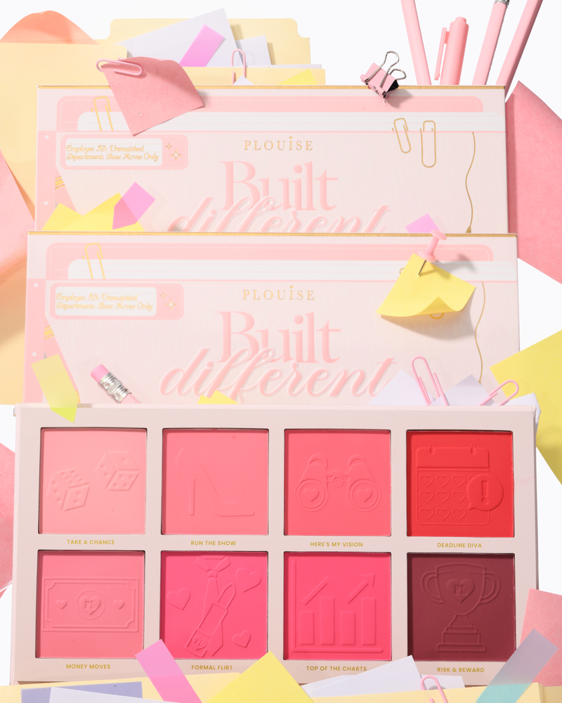 P.Louise Back to Business a créé une palette de fards à joues différente