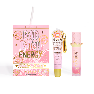 Bad Bitch Energy Lip Conditioner & Lip Oil Duo - Donut