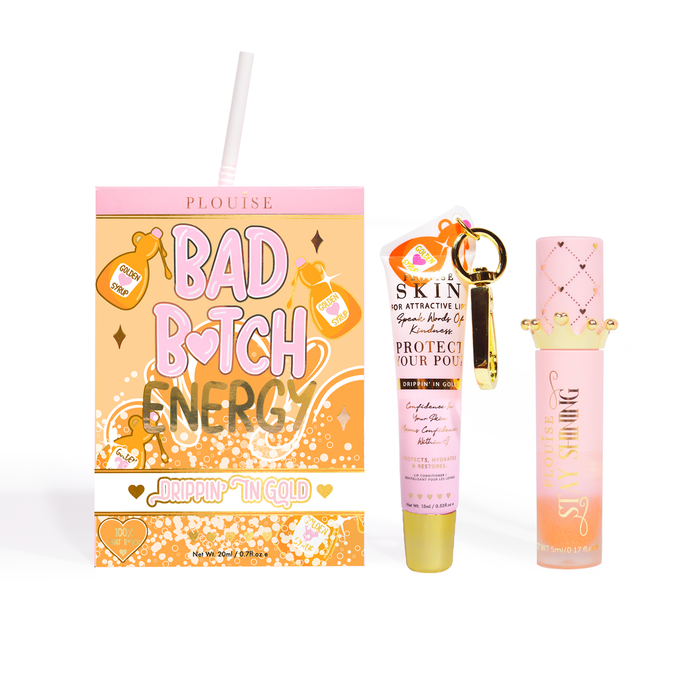 Duo revitalisant et huile pour les lèvres Bad Bitch Energy