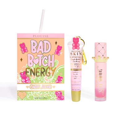 Bad Bitch Energy Lip Conditioner & Lip Oil Duo - Candy Bears