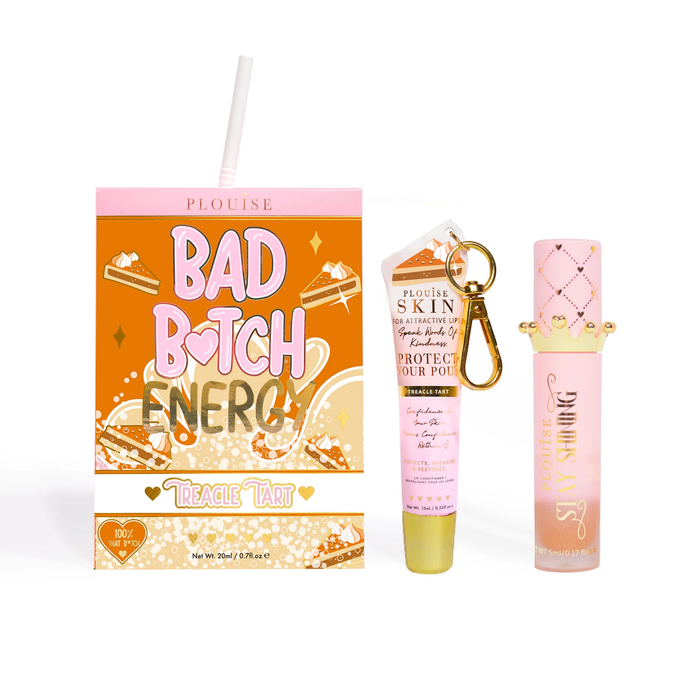 Bad Bitch Energy Lip Conditioner & Lip Oil Duo - Treacle Tart