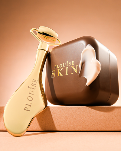 Cheetah Sculpt And Slide Masque facial, Gua Sha et ensemble de rouleaux pour le visage