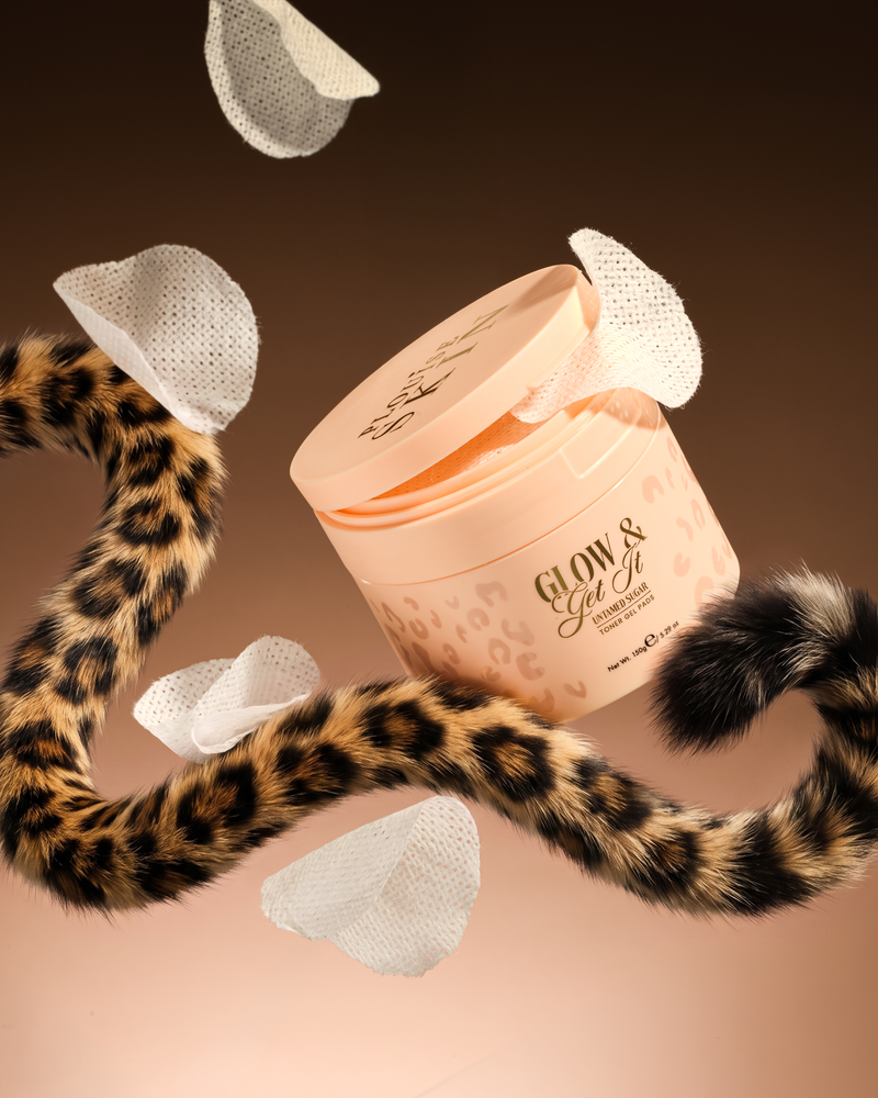 Cheetah Glow & Get It Collagen Gel Toner Pads