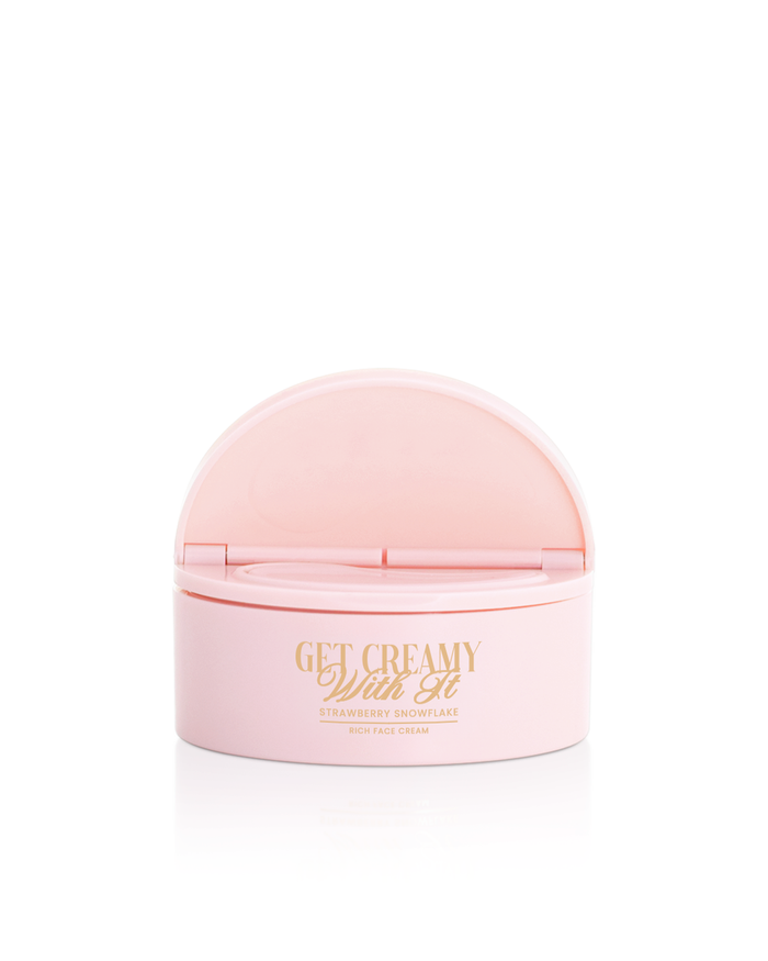 Flocon de neige aux fraises