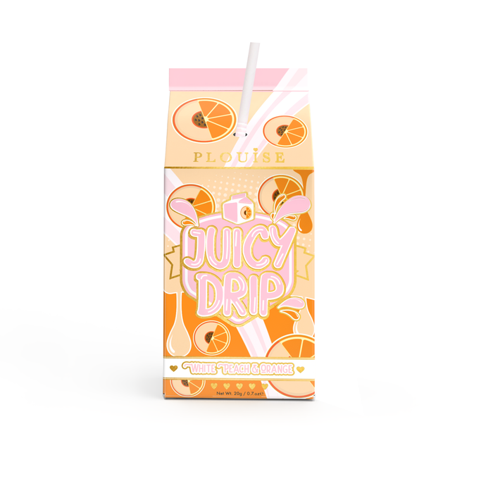 Pêche blanche et orange