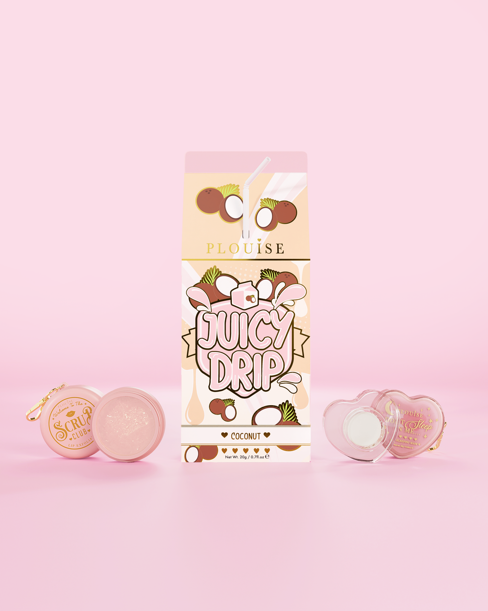 Duo gommage et masque pour les lèvres Juicy Drip