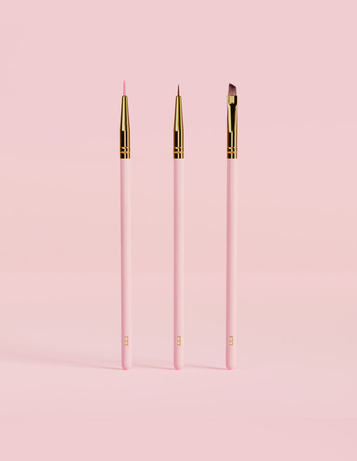 Learning Lines - Ensemble de 3 pinceaux pour eye-liner et détails