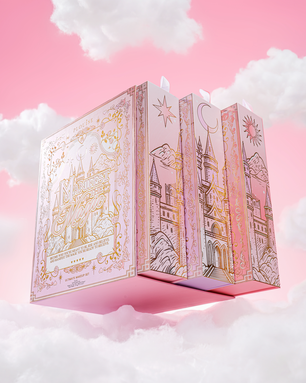 P.Louise Manifest The Magic Makeup Set dans un thème de collection de livres de contes