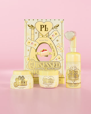 P.Louise Obsessed For Less Skincare Set en shortcake aux fraises