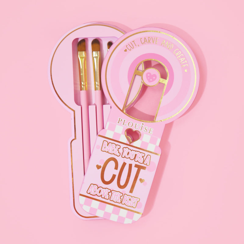Cut Above The Rest - Ensemble de 3 pinceaux à plis coupés