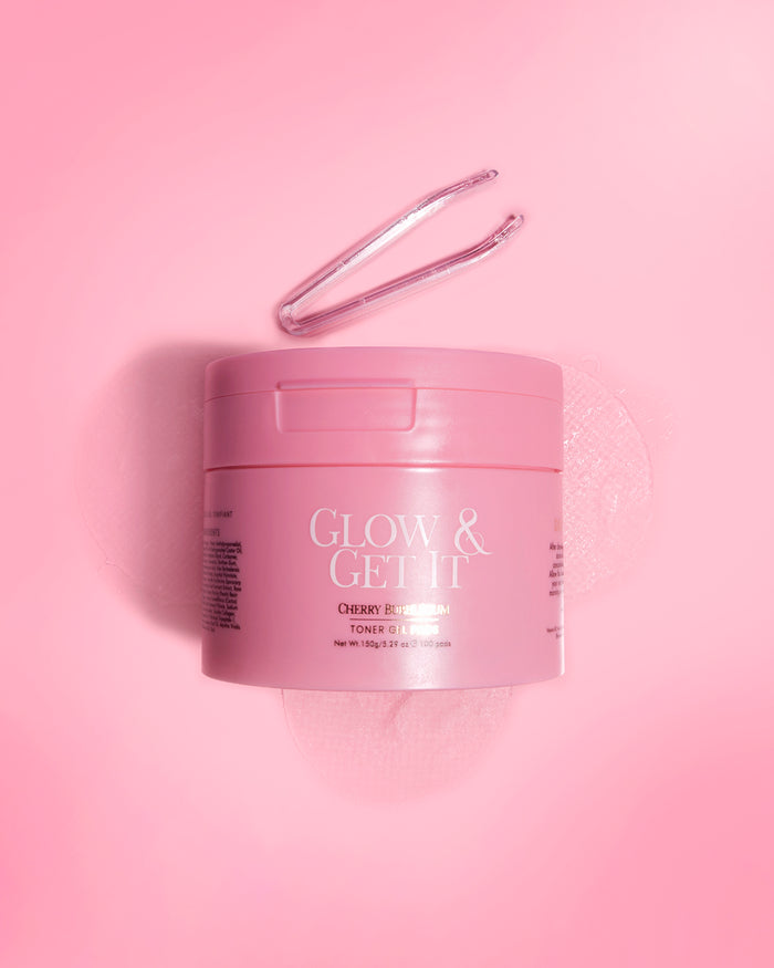 P.Louise Glow And Get It Glow Tampons toniques Cerise Bubblegum