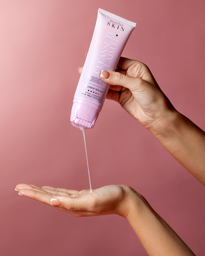 Modèle de nettoyant visage hydratant à l'acide hyaluronique P.Louise