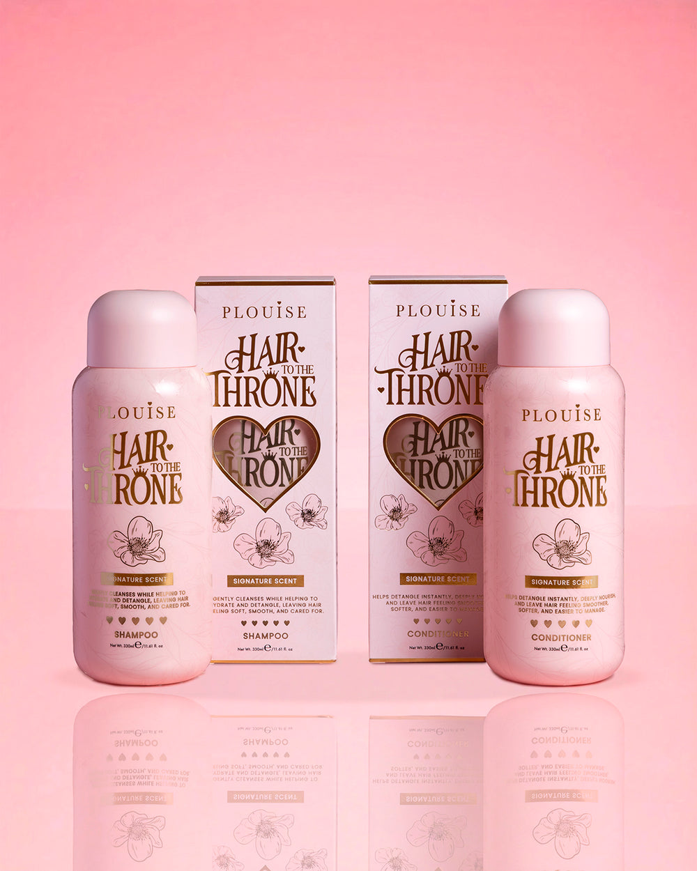 Ensemble de shampooing et revitalisant P.Louise Signature Scent Hair To Thje Throne 