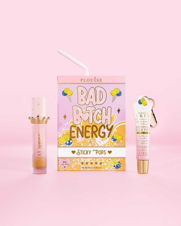 Duo revitalisant et huile pour les lèvres Bad Bitch Energy