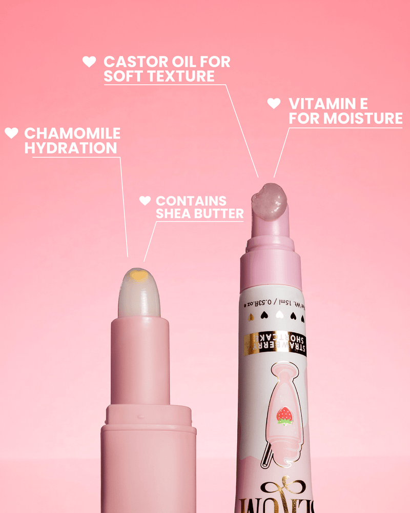 Duo baume à lèvres et sérum à lèvres rêveur et crémeux