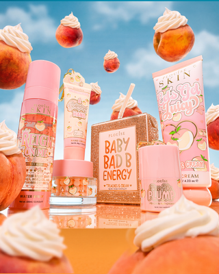 Coffret de soins pêches et crème