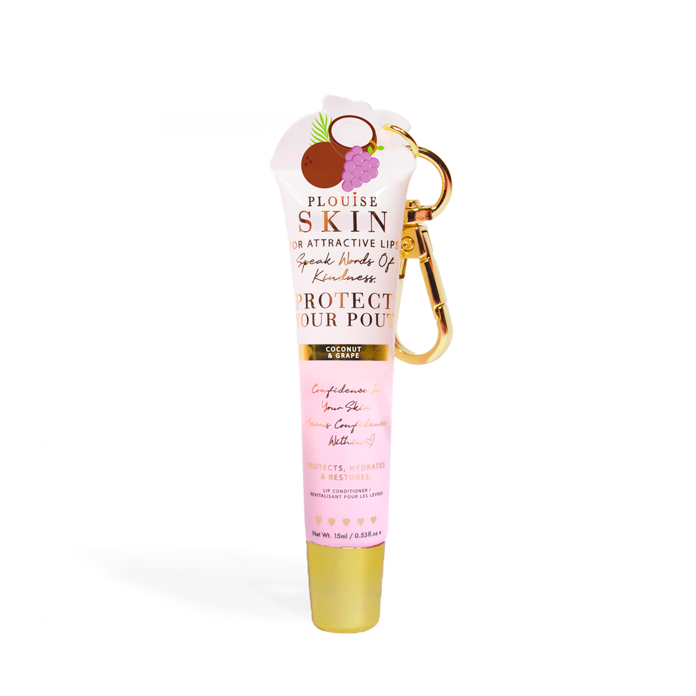 Protégez votre après-shampooing pour les lèvres en porte-clés Pout
