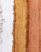 Close-up of swatches of the P.Louise Secret Stardust loose glitter eyeshadow pigments
