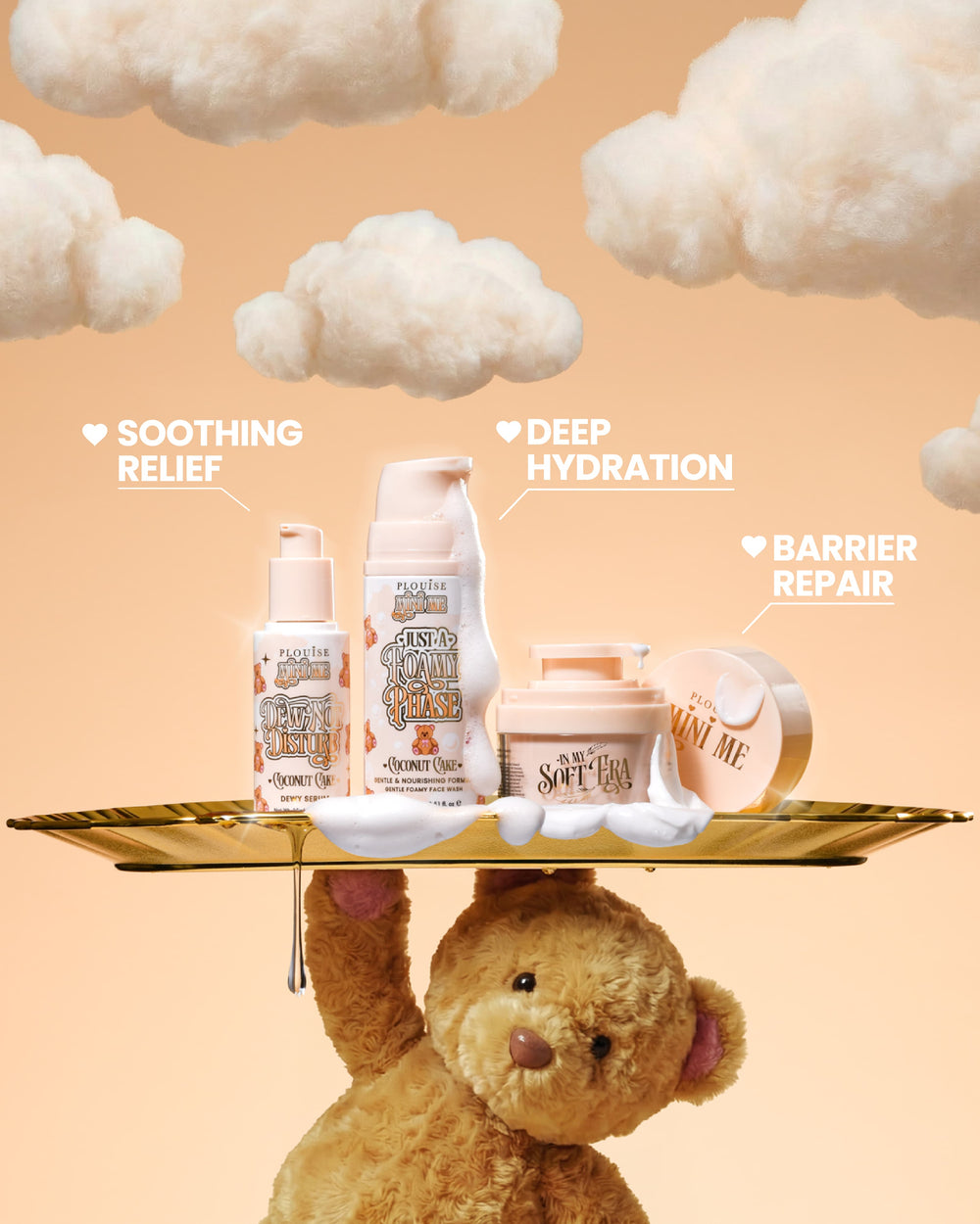 Le kit de démarrage de soins de la peau le plus doux au toucher et le sac en gros caractères - PRÉCOMMANDE