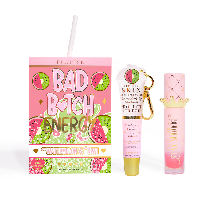 Duo revitalisant et huile pour les lèvres Bad Bitch Energy