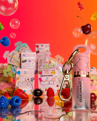 Coffret porte-clés P.Louise avec huile à lèvres et recharge