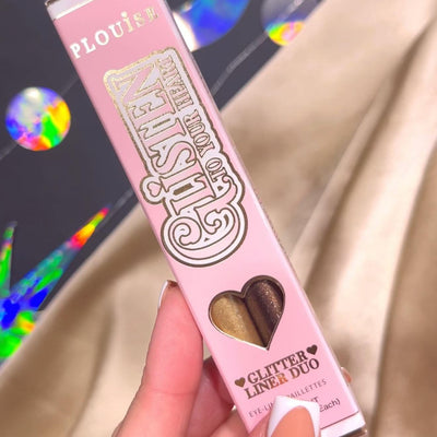 Ensemble d'eye-liner liquide scintillant Glisten To Your Heart